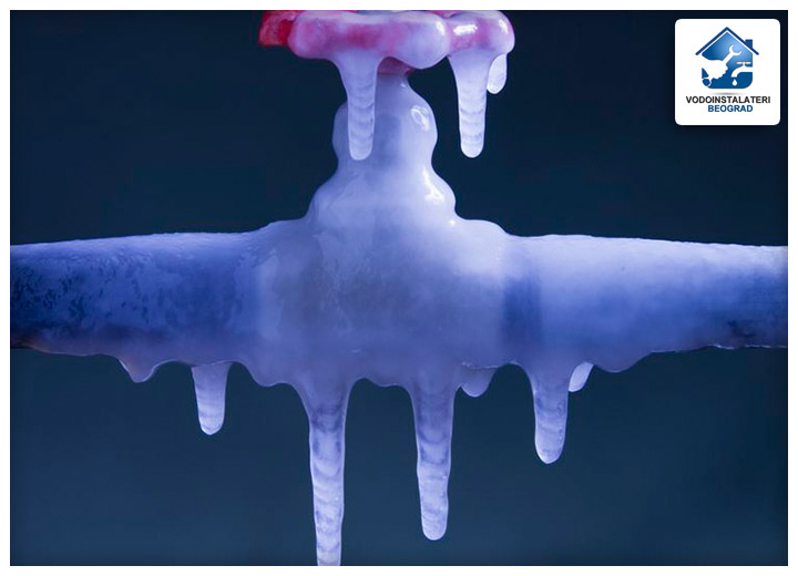 Smrznute vodovodne cevi - Vodoinstalateri Beograd Tim