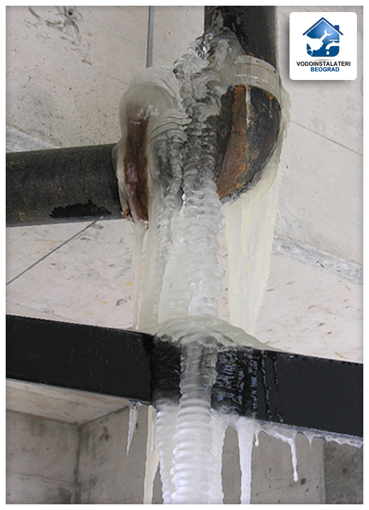 Smrznute vodovodne cevi - Vodoinstalateri Beograd Tim