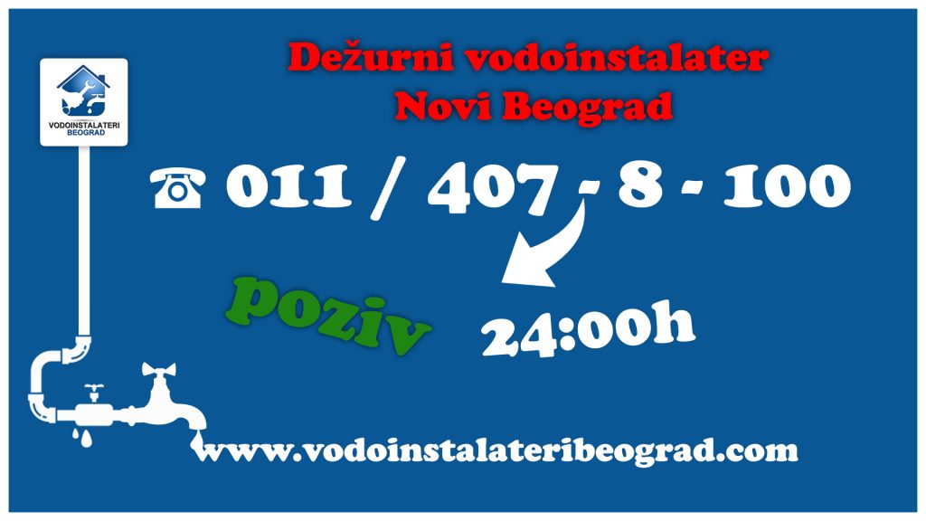 Dežurni vodoinstalater Novi Beograd - Vodoinstalateri Beograd Tim