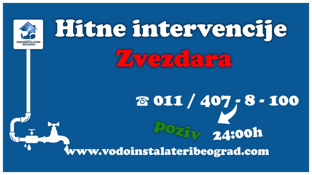 Hitne intervencije Zvezdara - Vodoinstalateri Beograd Tim
