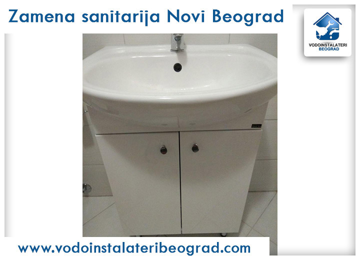 Zamena sanitarija Novi Beograd - Vodoinstalateri Beograd Tim