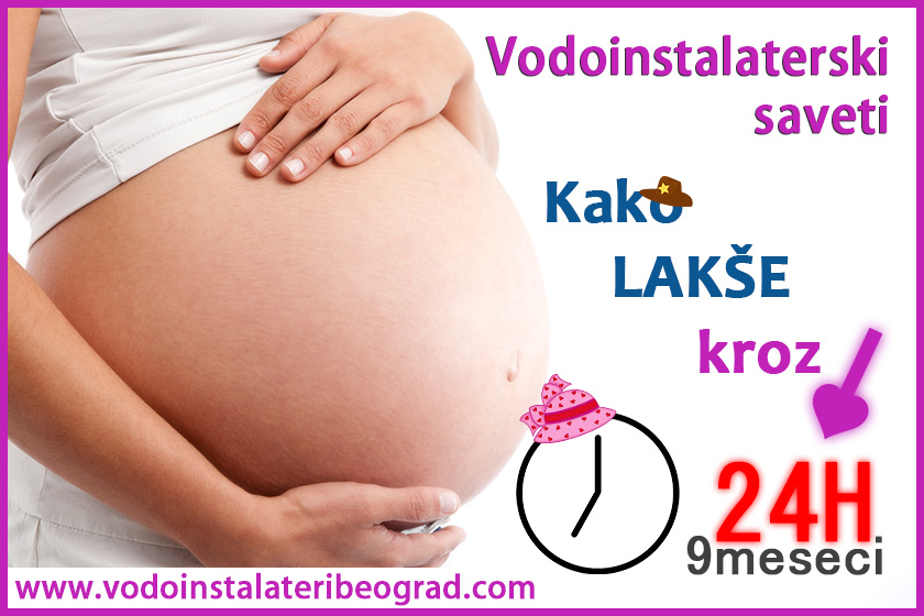 Koliko trudnica troši tople vode – vodoinstalaterski saveti