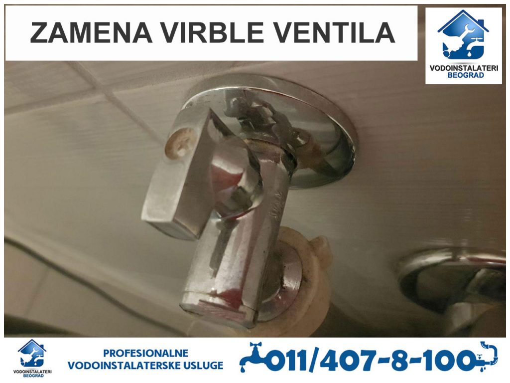 Zamena virble ventila Beograd - Vodoinstalateri Beograd Tim