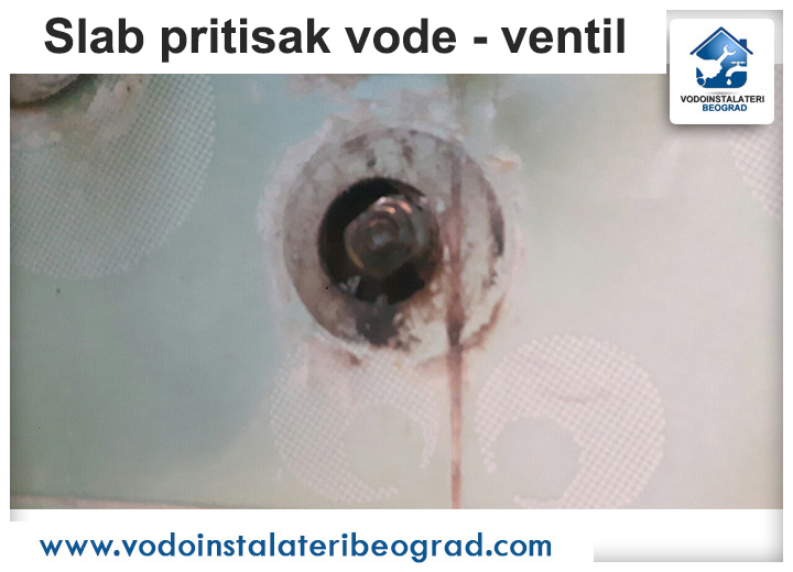 Slab pritisak vode - Vodoinstalateri Beograd Tim Slab pritisak vode - Vodoinstalateri Beograd Tim