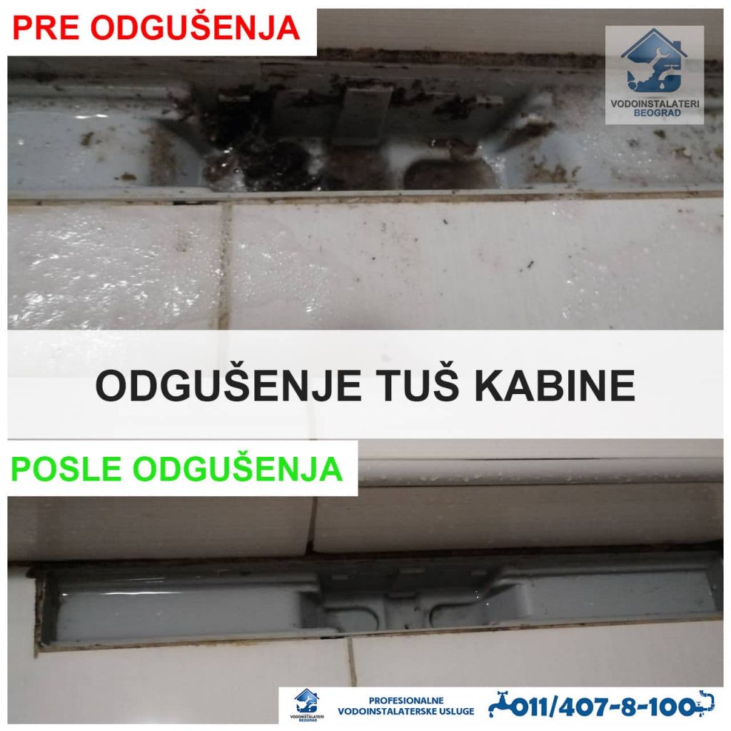 Odgušenje tuš kabine Beograd Odgušenje tuš kabine Beograd