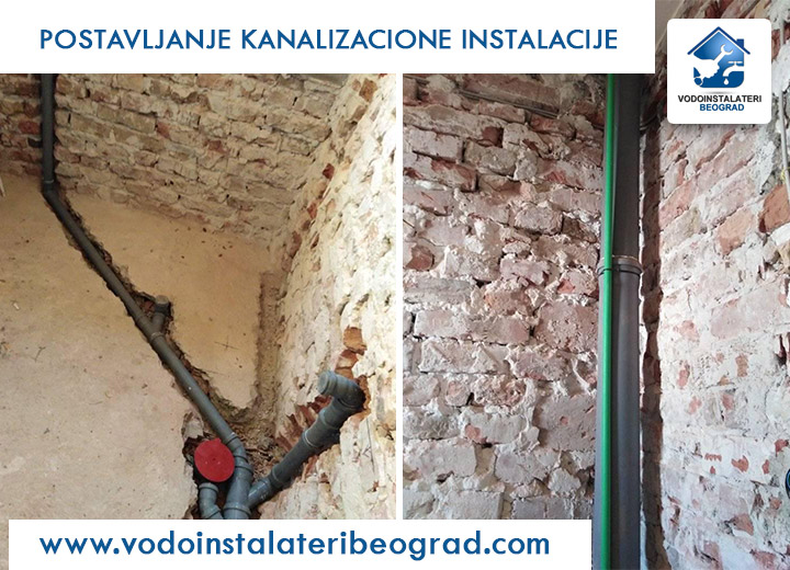 Postavljanje kanalizacione instalacije