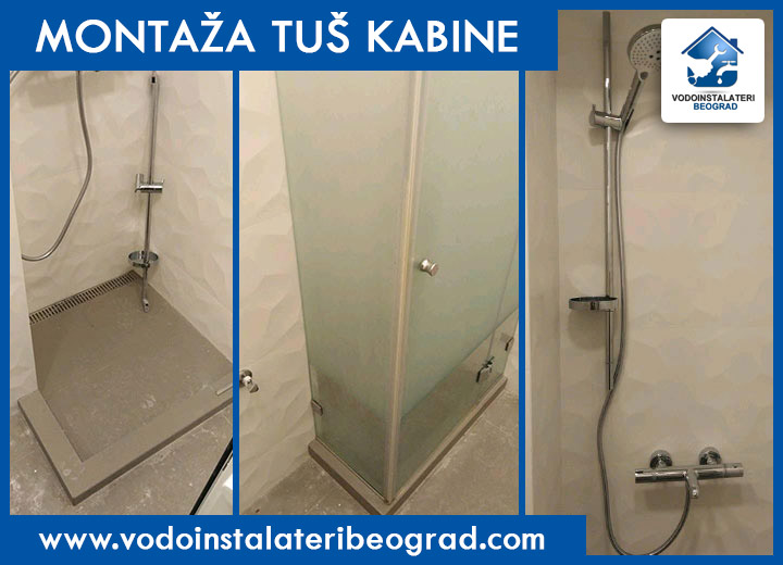 Montaža tuš kabine Montaža tuš kabine