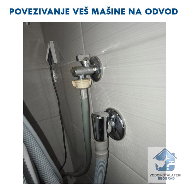 Povezivanje veš mašine na odvod Beograd