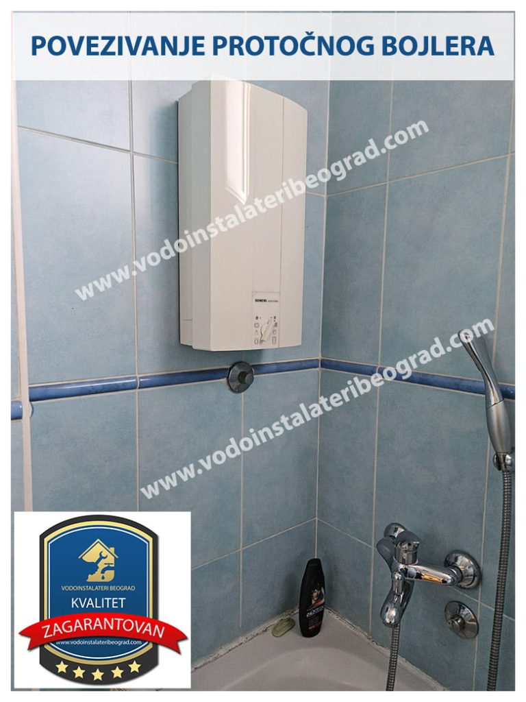 Povezivanje protočnog bojlera