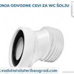 Ugradnja odvodne cevi za wc šolju